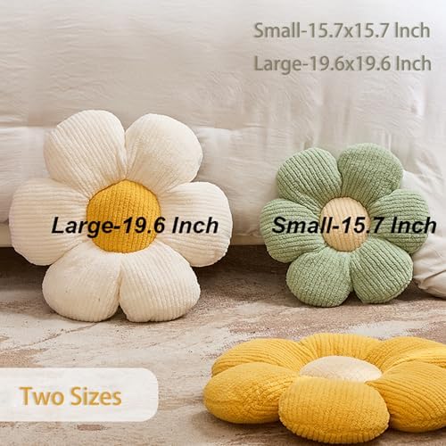 XIAIJIA Flower Pillow, Flower Cushion 15.7 Inch - Image 2