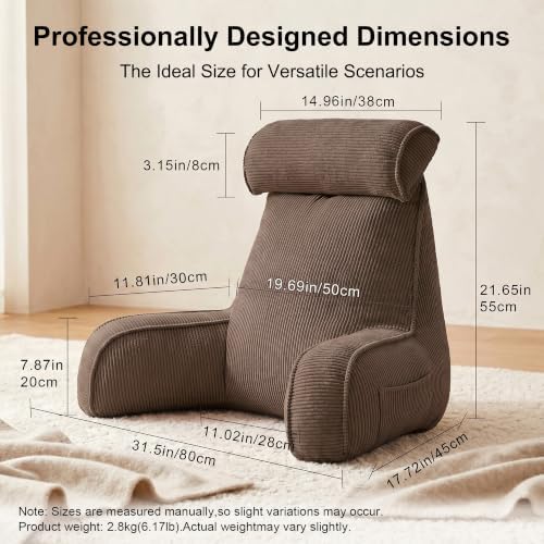 Reading Pillow for Sitting Up in Bed - Image 5