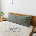 H HOUSEHOLD 100% Jersey Knit Cotton Body Size Pillowcases Set of 1, Super Soft by HHOUSEHOLD