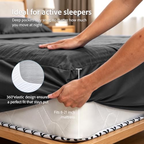 Mattress Topper Full Size, Ultra Soft Cotton Pillow Top Mattress Pad - Image 5
