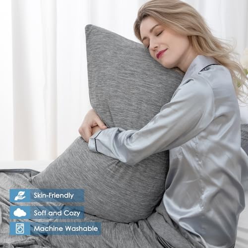 CHOSHOME Cooling Pillow Cases Zipper Pillow Covers Q-Max > 0.45 Zippered - Image 5