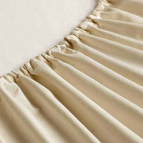 FreshCulture Queen Fitted Sheets, Bulk Pack of 6, Deep Pocket, Soft Microfiber - Image 2