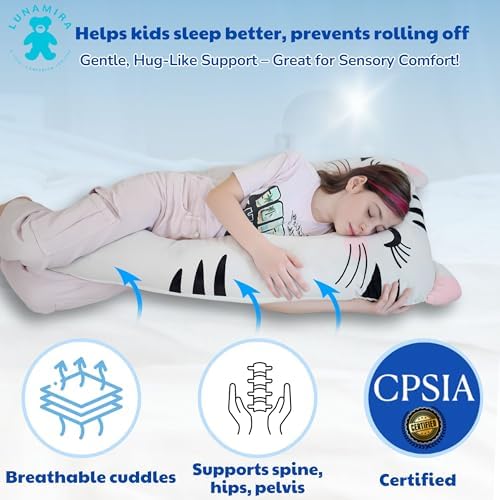 LUNAMIRA Cat Kids Body Pillow - Image 5