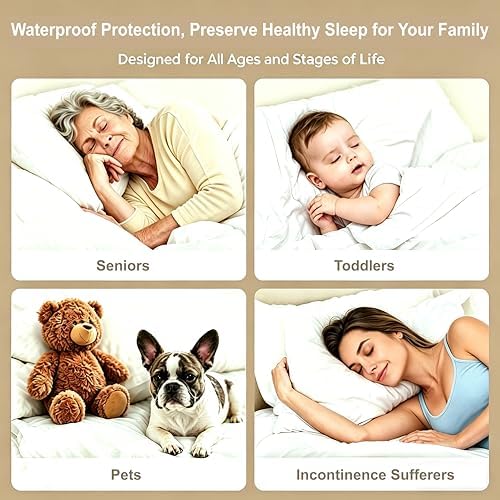 Quilted Waterproof Mattress Pad Queen - Image 5