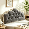 College Dorm Bed Bolster Pillow Long Reading Rectangular Headboard Pillow by Unknown