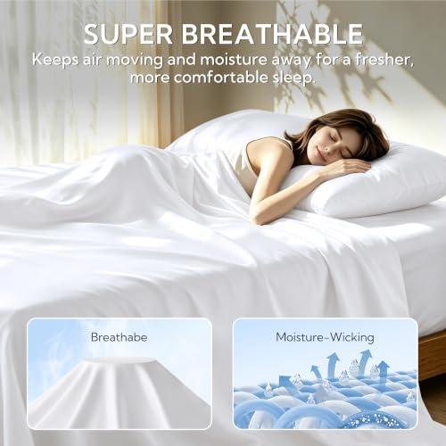MR&HM Body Pillow Pillowcase 1pc, Cooling & Breathable - Image 3