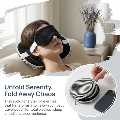 BOROLA 2-in-1 Travel Neck Pillow - Image 4