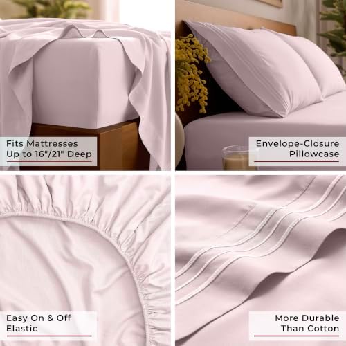 Mellanni Iconic 3-Piece, Ultra Soft Sheet Set - Image 5
