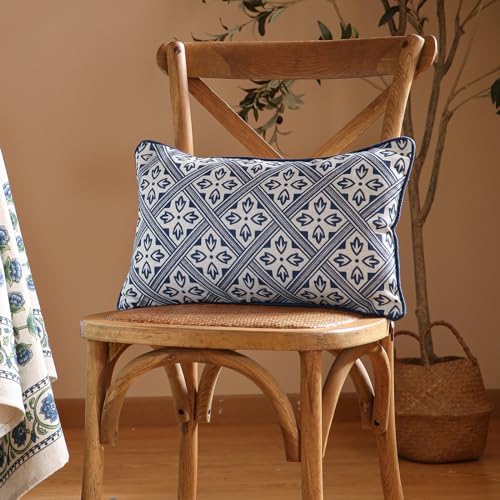 patdrea Designer French Vintage Linen Throw Pillow Cover - Image 2