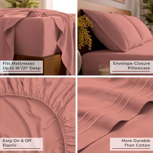 Mellanni Iconic 4-Piece, Ultra Soft Sheet Set - Image 5