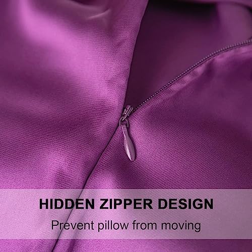 Mulberry Silk Pillowcase for Hair and Skin, Queen Size Cooling Silk Pillow Case - Image 4