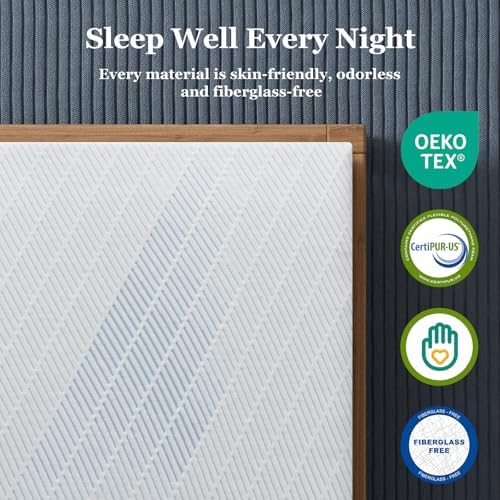 BedStory 4 Inch King Size Extra Firm Mattress Topper, No Odor - Image 3