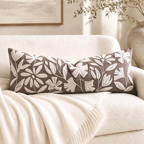 BlissBlush Long Lumbar Pillow Cover 14x36 by BlissBlush
