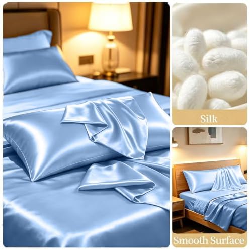 Silk Body Pillow Cover with Hidden Zipper, Mulberry Silk Body Pillow Cases - Image 6