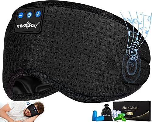 MUSICOZY Sleep Headphones Bluetooth 5.4 Sleep Mask by MUSICOZY