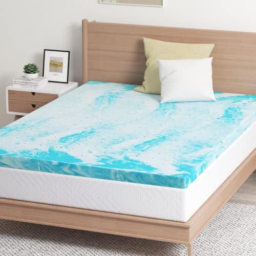 EGO 3 Inch Twin Mattress Topper Gel Memory Foam - Image 7