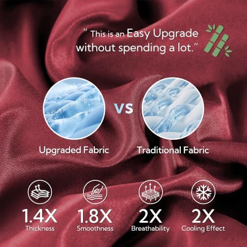 MR&HM Body Pillow Pillowcase 1pc, Cooling & Breathable - Image 4