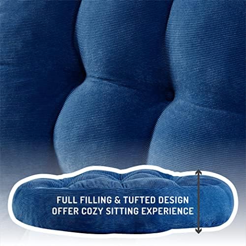 Meditation Cushions Set of 2, Large Floor Pillow - Image 3