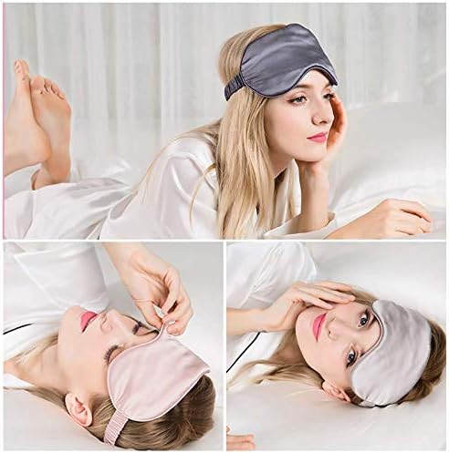 Silk Satin Eye Mask Color Assorted 6-Pack Smooth Sleeping Mask Eye Shade - Image 5