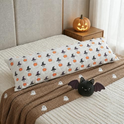 Halloween Body Pillow Cover 20x54 in, Ghost Pillowcase - Image 2