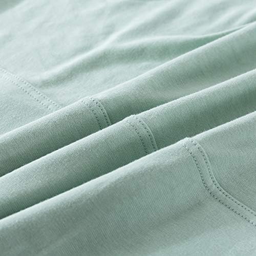 H HOUSEHOLD 100% Jersey Knit Cotton Body Size Pillowcases Set of 1, Super Soft - Image 5