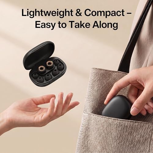 Silicone Sleep Ear Plugs, 24dB Noise Cancelling Reusable Earplugs - Image 5
