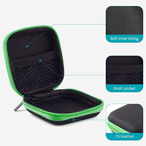 Sunguy 2-Pack Earbuds Case, Portable Small Earbud Carrying Case Storage Bag - Image 6