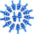 100 Pair Reusable Soft Silicone Ear Plugs Waterproof by QualityPlugsbyRips