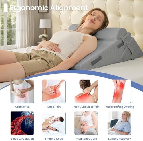 Sasttie Adjustable Wedge Pillow Set - Image 6