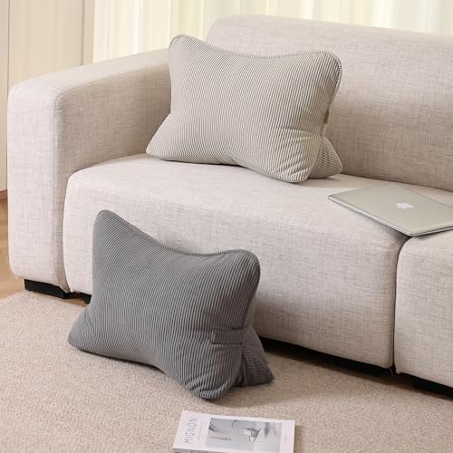 Pat. Pend. Corduroy Lumbar Support Back Pillow - Image 2