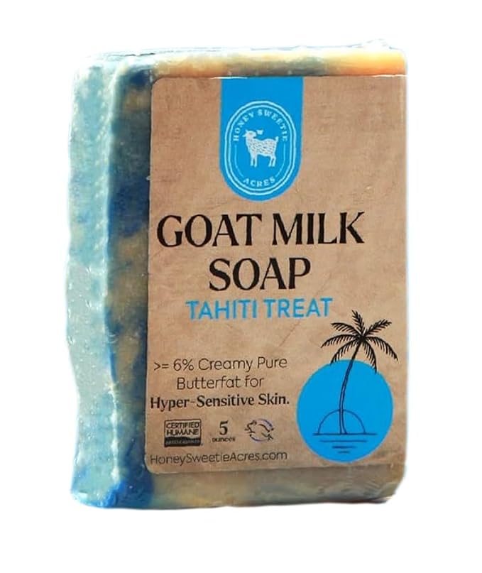 Honey Sweetie Acres Tahiti Treat Goat Milk Soap by HoneySweetieAcres