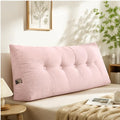 Dorm Headboard Pillow Twin XL Dorm Bed Wedge Cushion, No Nail College Dorm Room by Unknown