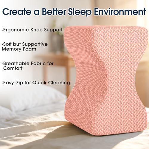 BlissTrends Memory Foam Knee & Leg Pillow - Image 4