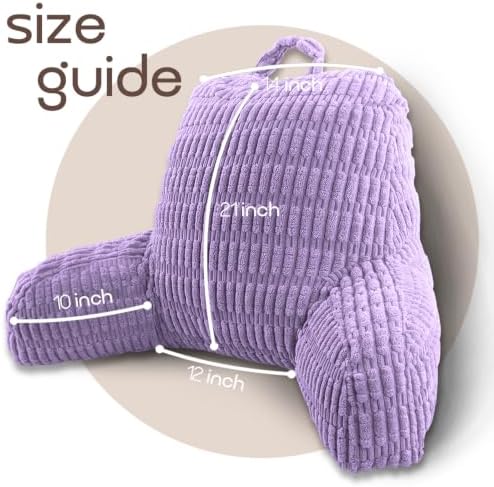 Reading Pillows for Bed Back Rest Pillow for Sitting up - Image 4