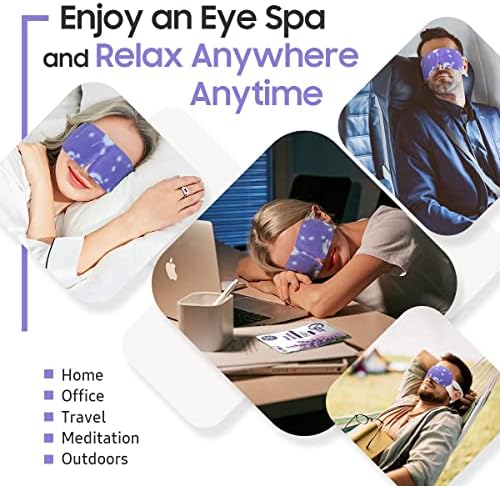 BeHoomi 30Packs Steam Eye Mask, Heated Eye Mask - Image 6