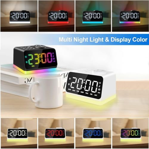 JALL Digital Alarm Clock with FM Radio - Image 5