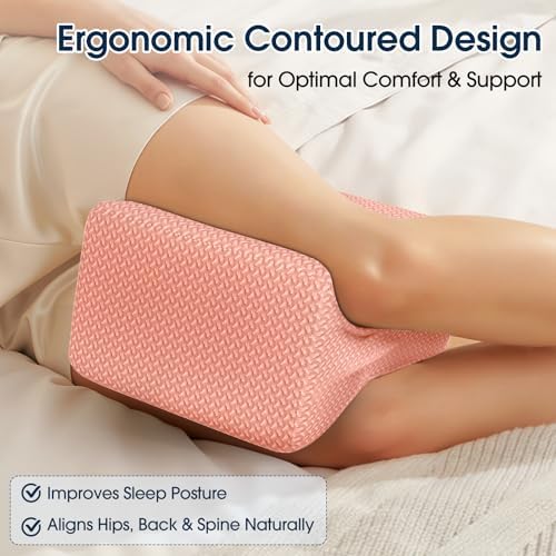 BlissTrends Memory Foam Knee & Leg Pillow - Image 3