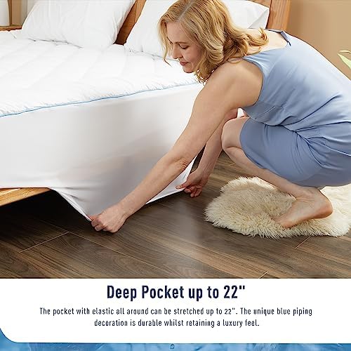 Full Mattress Pad Cooling & Breathable - Image 4