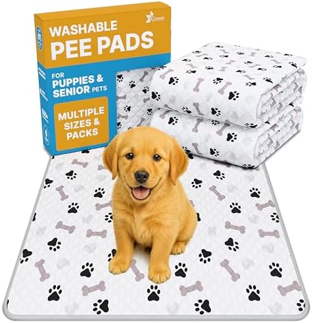 GREEN LIFESTYLE Washable Pee Pads by GreenLifeStyle