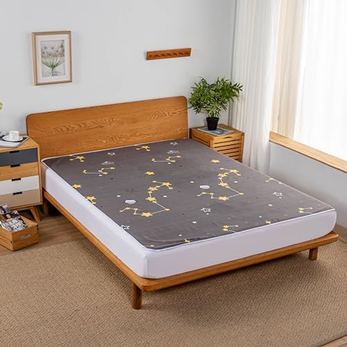 WenBags Bed Pads for Incontinence Washable, 60 * 80 inches Large Reusable by WenBags