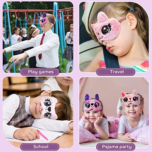 Geyoga Kids Eye Mask, Various Color, Long Ear - Image 4