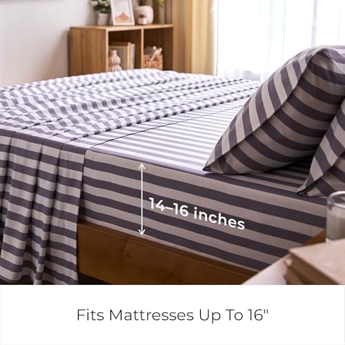 Mellanni Iconic 4-Piece Sheet Set - Image 4