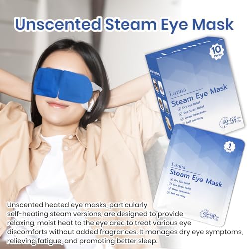 LANNA Heated Steam Eye Mask, Disposable 120 Minutes - Image 3