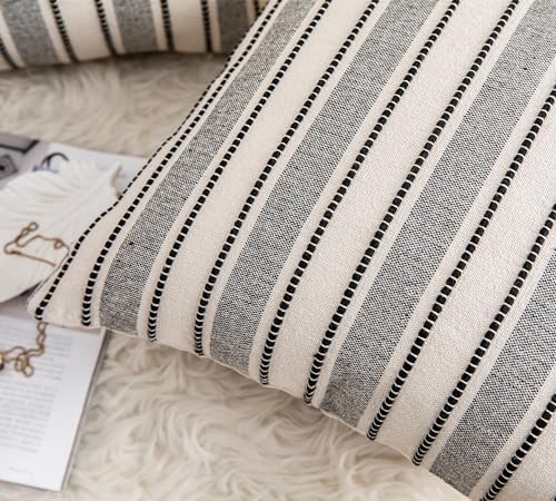 Cethom Decorative Boho Throw Pillow Covers, Farmhouse Textured Pillow Case - Image 5