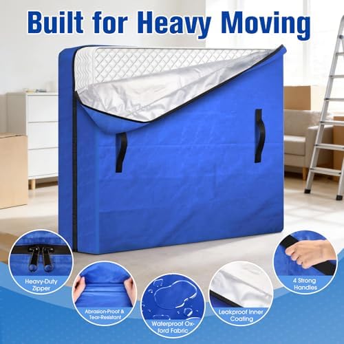 Extra Thick Mattress Bags for Moving and Storage, King Size - Image 3