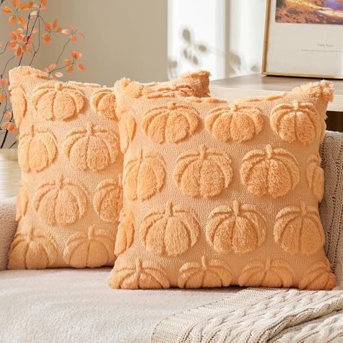 MIULEE Fall Pillow Covers Pumpkin Fall Decor 24x24 Pumpkin by MIULEE