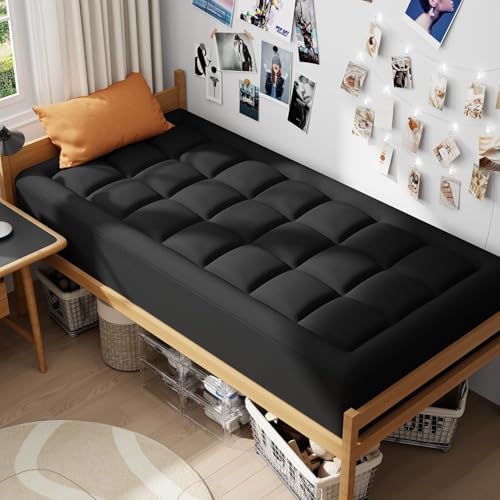 ELEMUSE 3 Inch Twin Dual Layer Memory Foam Mattress Topper - Image 6