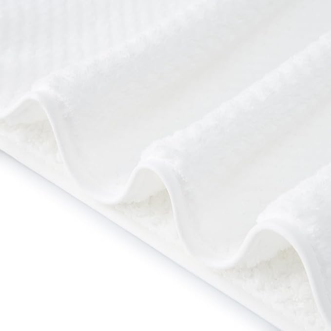 Bath Towel Set Pack of 2, 35 x 70 Inches Large Microfiber Bath Towels, and - Image 5