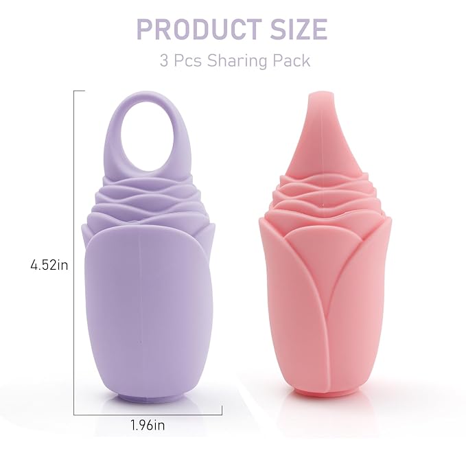 3 Pcs Facial Ice Roller Silicone Mold Reusable - Image 6