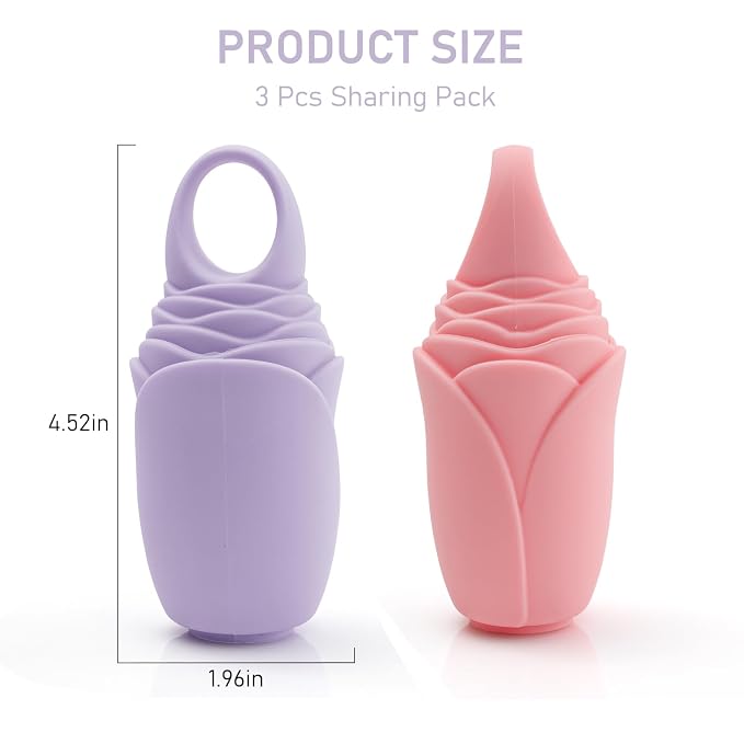 3 Pcs Facial Ice Roller Silicone Mold Reusable - Image 8